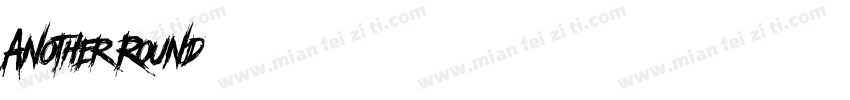 Another Round字体转换